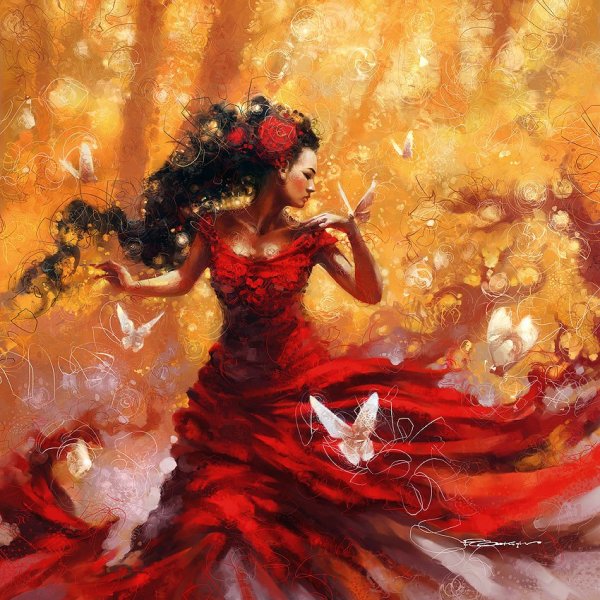 Испанка арт