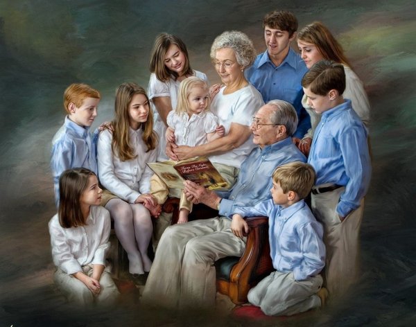 Картина семья