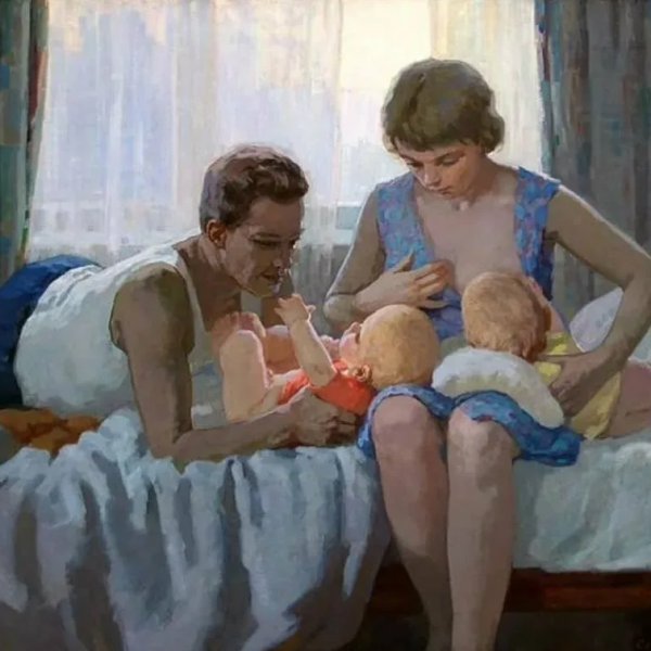 Эльза Хохловкина. «Семейный обед»
