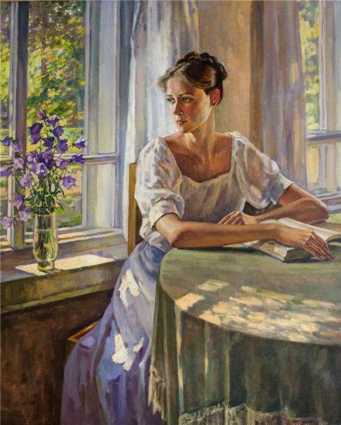 Марина Чулович портрет дочери