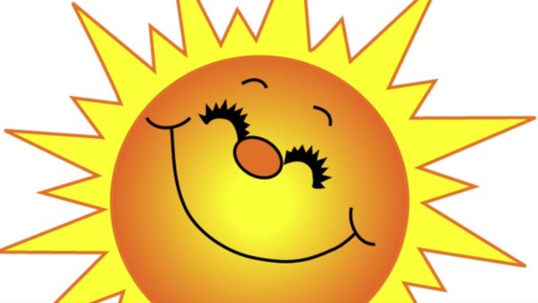 Солнце нарисованное