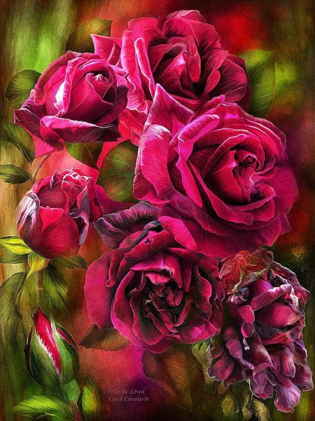 Кэрол Каваларис цветы