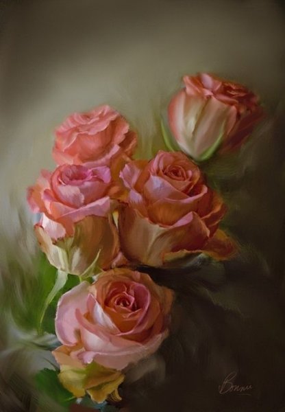 Красивые картины цветов