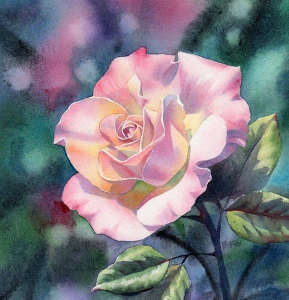 Барбара Фокс акварель