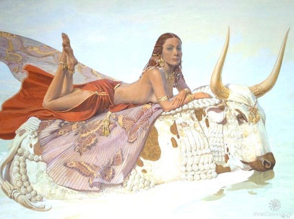 Николай Бурдыкин похищение Европы