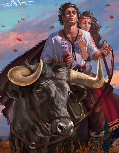 Николай Бурдыкин похищение Европы