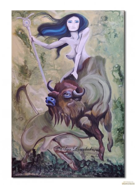 Художник Воронков похищение Европы