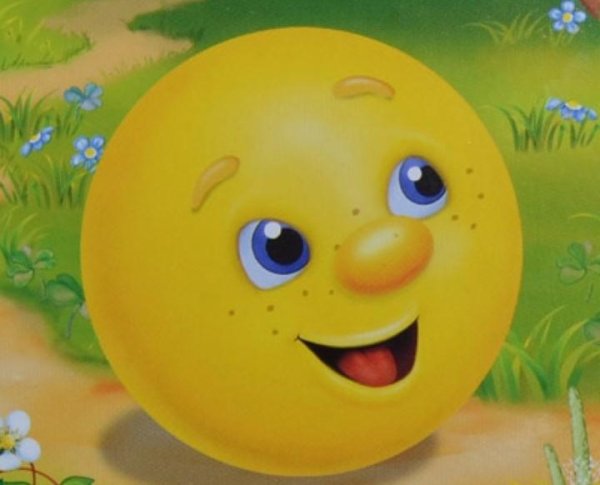 Колобок из сказки