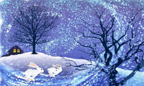 Сказочная вьюга