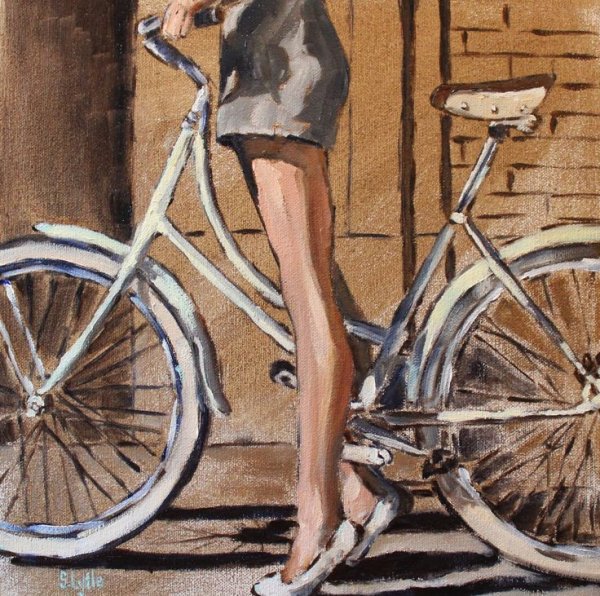 Велосипед в живописи