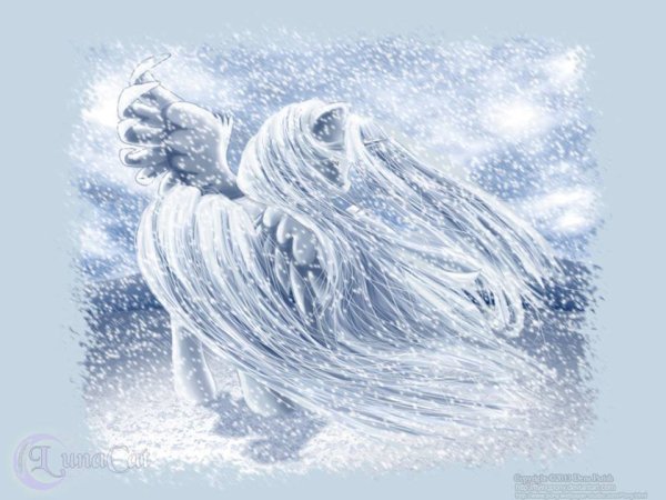 Вьюга иллюстрация