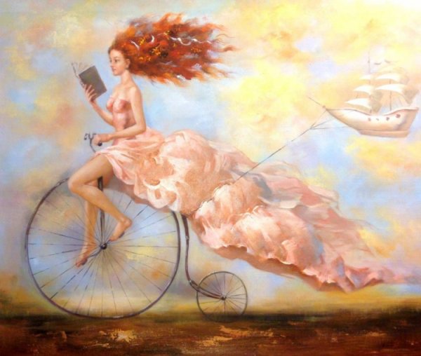 Rfhnbyfдевочка на велосипеде