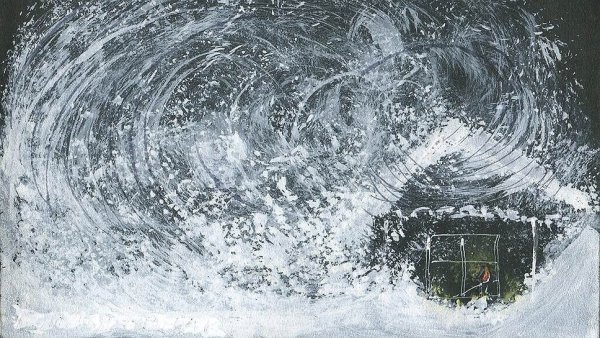 Снежная буря для детей