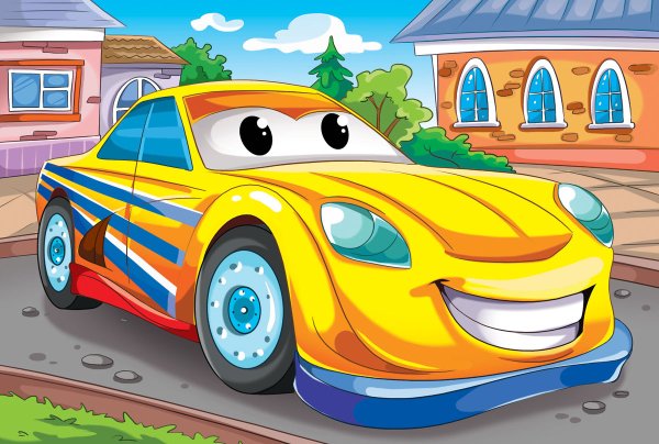 Цветные машинки для детей