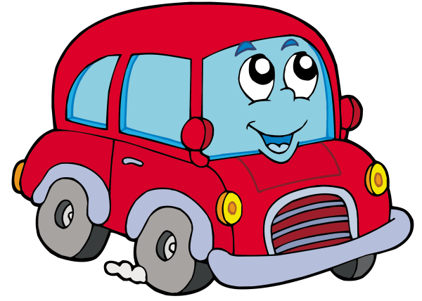 Мультяшный автомобиль