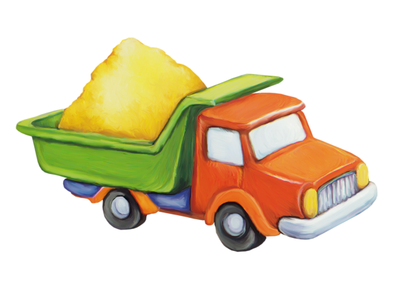 Мультяшный грузовик