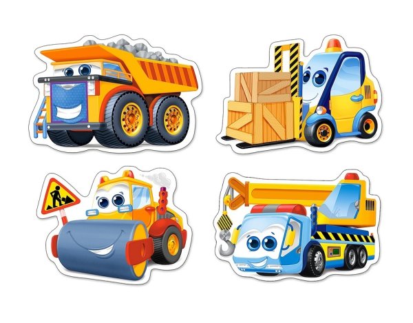 Пазлы Castorland для малышей машинки 22