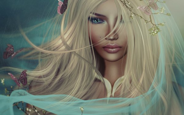 Фэнтези девушки блондинки