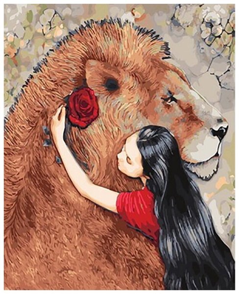 Девушка и Лев