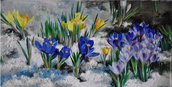 Пейзаж на весеннюю тему