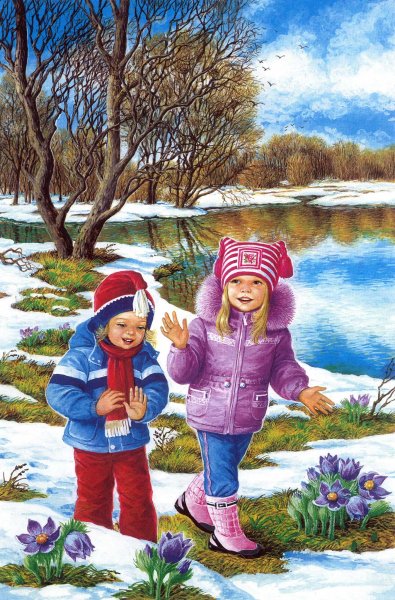 Бунин Луга зазеленели