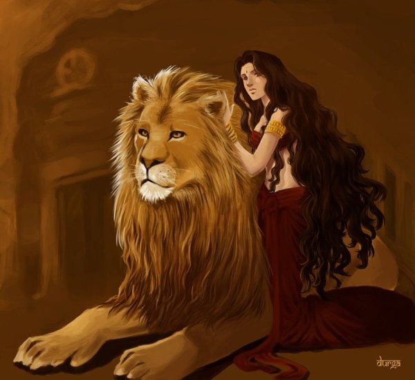 Дурга Лев арт