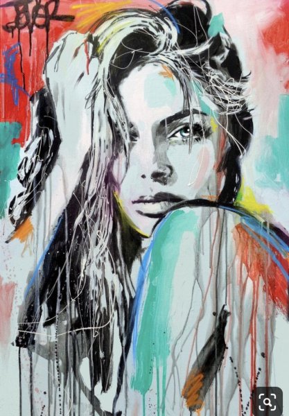 Loui Jover картина по номерам