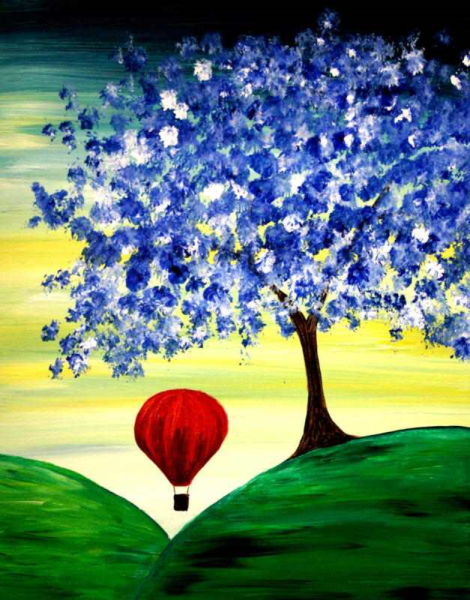 Рисунки красками