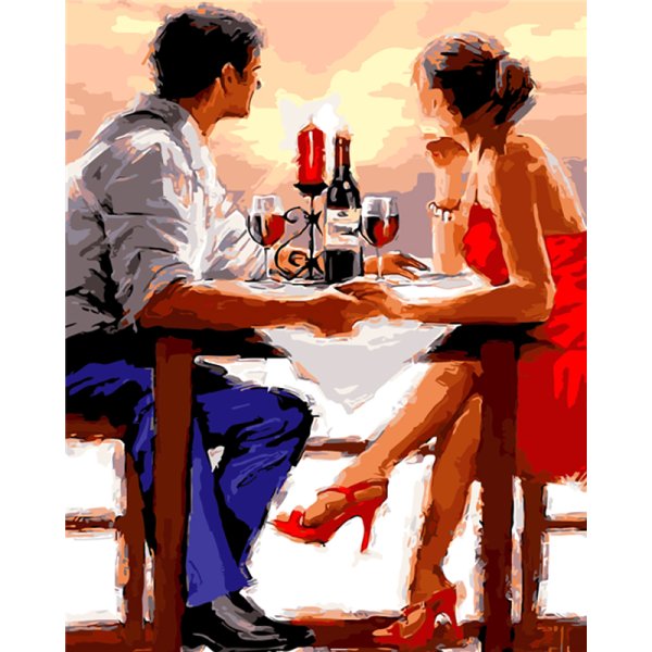 Картина Ричарда Макнейла "долгожданная встреча"