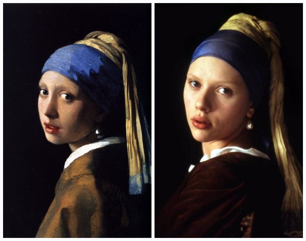 Картина Яна Вермеера девушка с жемчужной сережкой