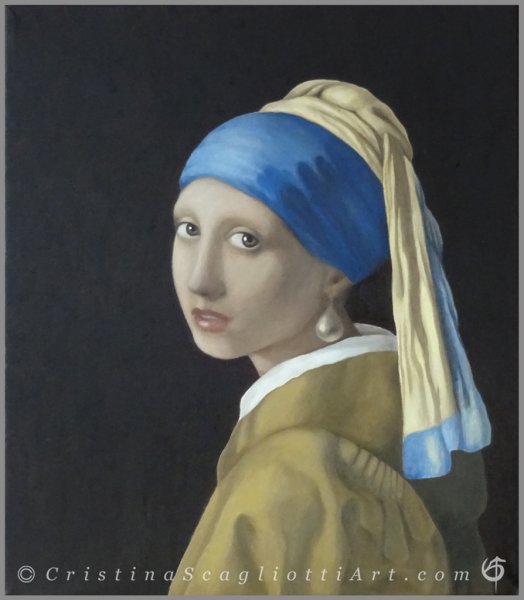 Дама с сережкой