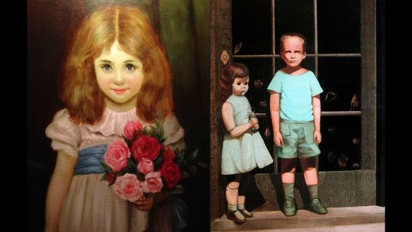 Женщина дождя картина Светланы Телец