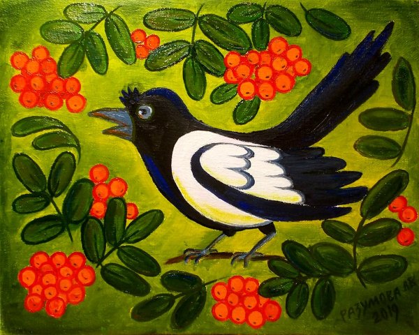 Сорока в живописи