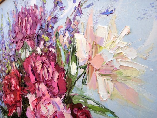 Елена Кацура живопись мастихином