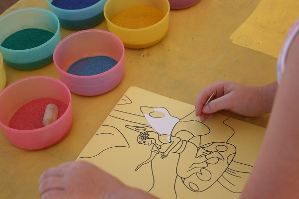 Цветное панно