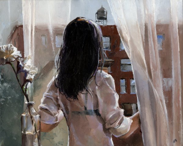 Виктор Бауэр картины женщины