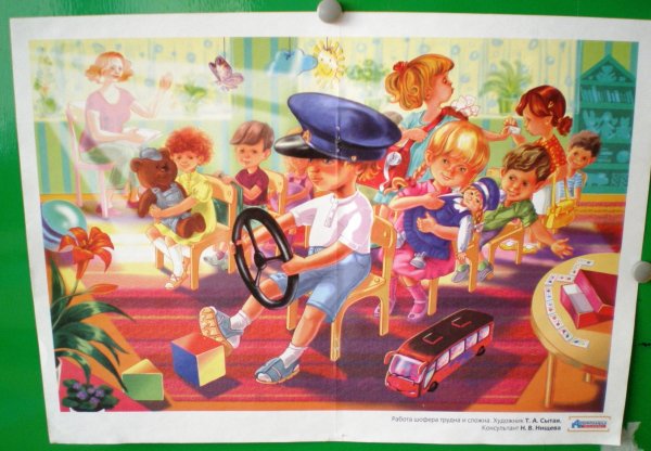 Сюжетные картины для детского сада