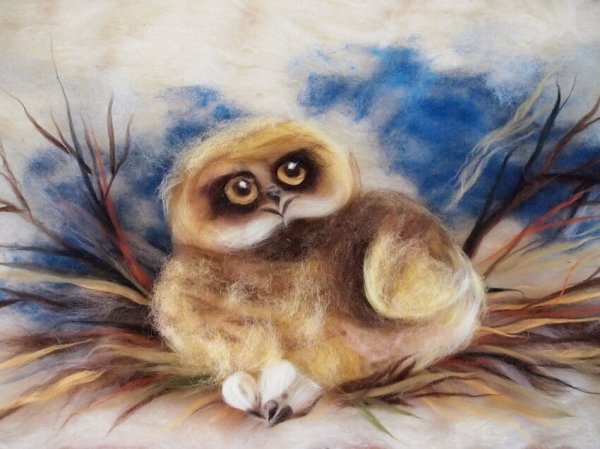 Ирина Литвак шерстяная акварель