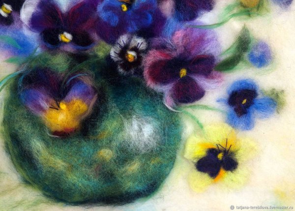 Шерстяная акварель Марина Храпова