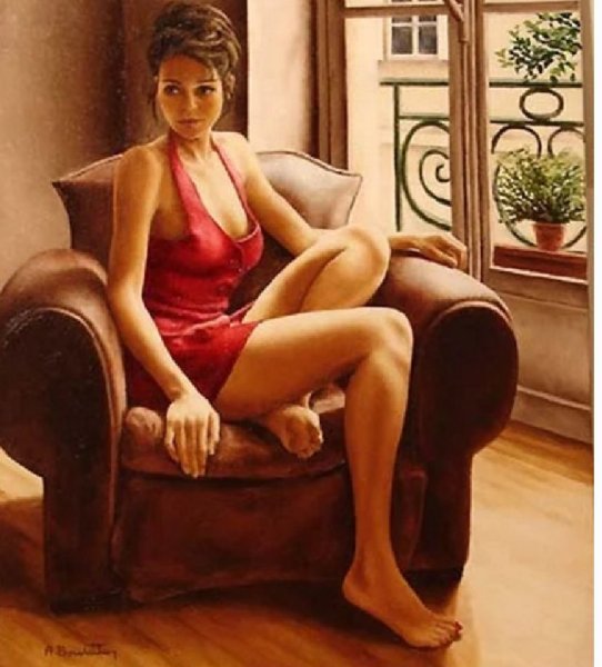 Анник Буваттье художник картины