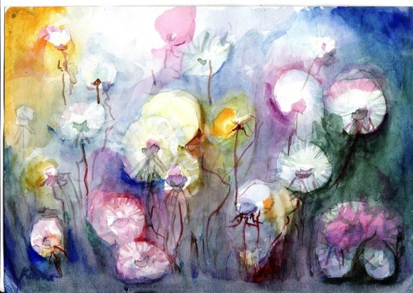 Акварельная живопись для детей