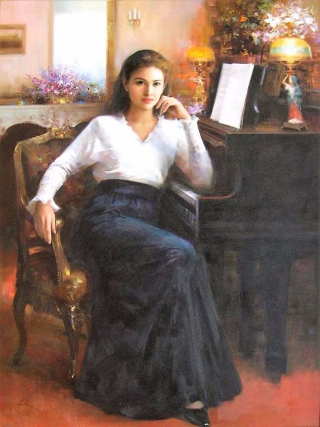 АН Хе художник