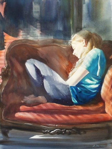 Стерехов Константин акварель