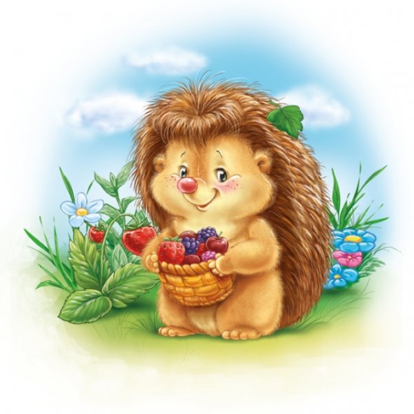 Ежик картинка для детей