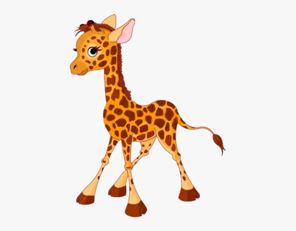 Жирафы мультяшные