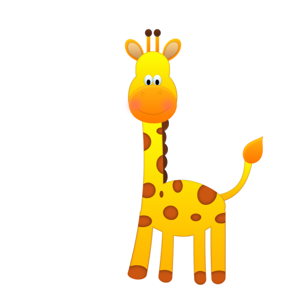 Жираф рисунок