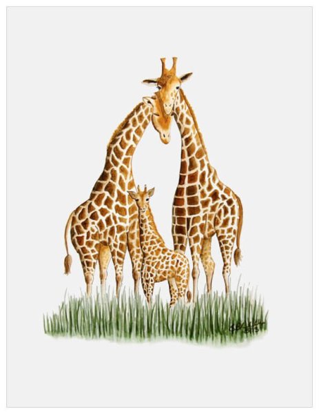 Жираф для детей