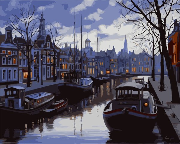 Томас Кинкейд городской пейзаж