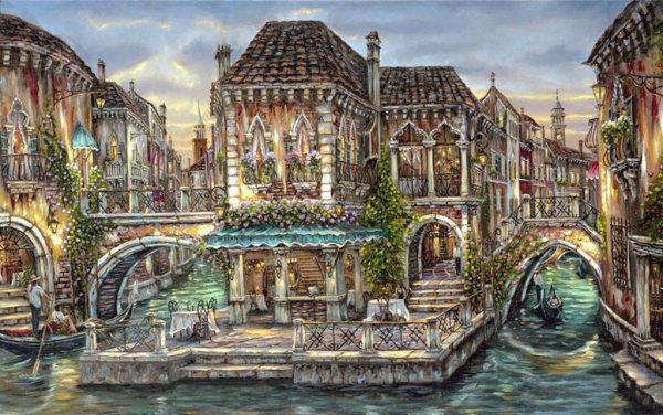 Художник Доминик Дэвисон Париж