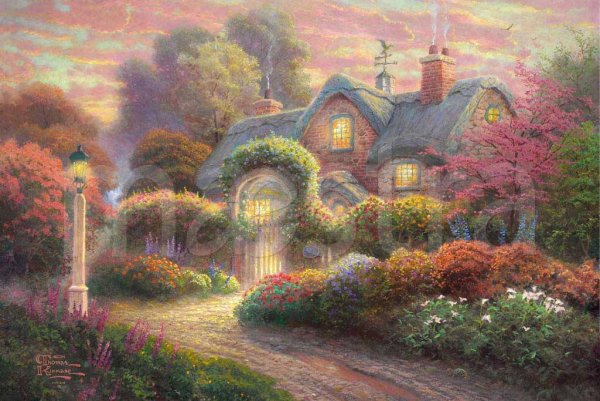 Томас Кинкаде художник сады